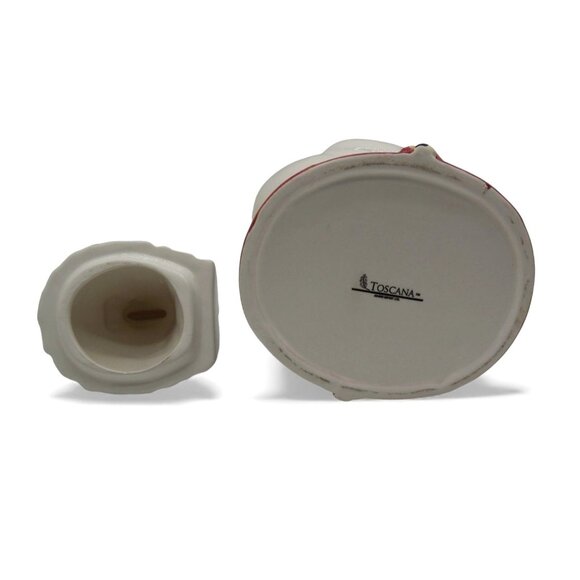 TOSCANA Adamo Ceramic Rooster Cookie Jar Italy Rustic Farmhouse 10" - As Is - Picture 14 of 15